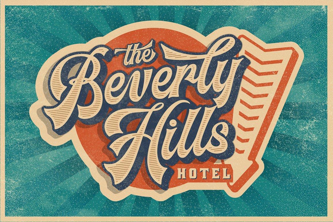 Headster Layered Font Family 1