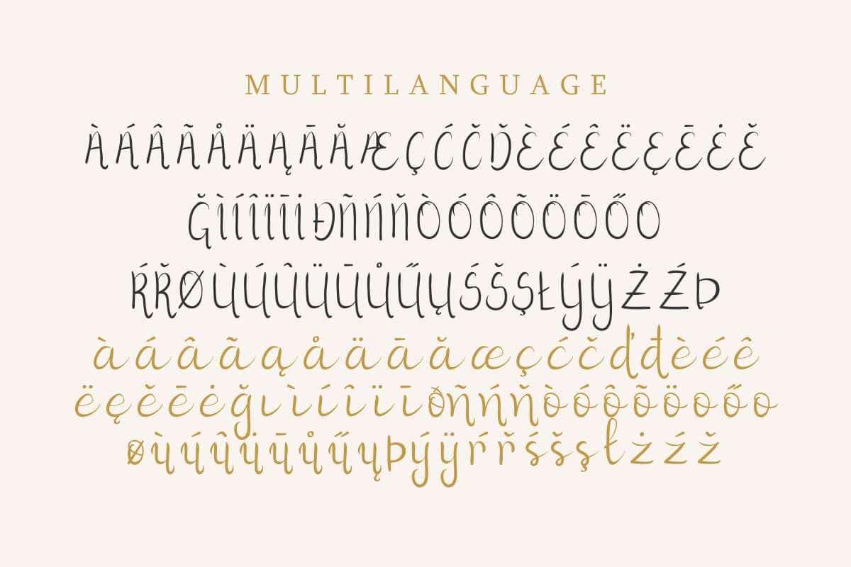 Herist Calligraphy Font 2