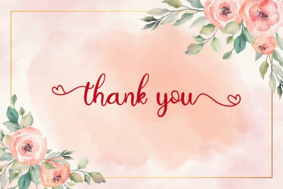 Hey Sweety Modern Calligraphy Script Font 14