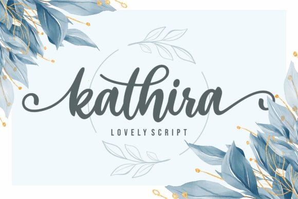 Kathira Calligraphy Script Font