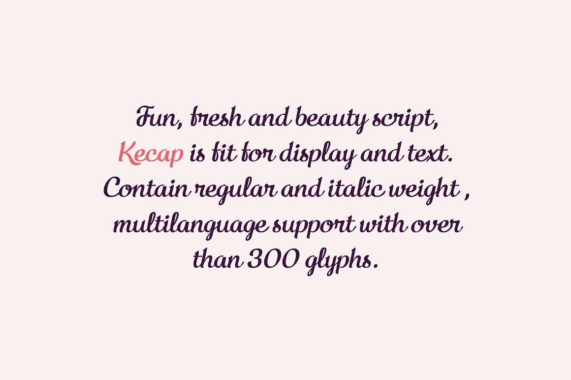 Kecap Script Font 2