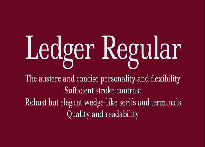 Ledger-Font--0