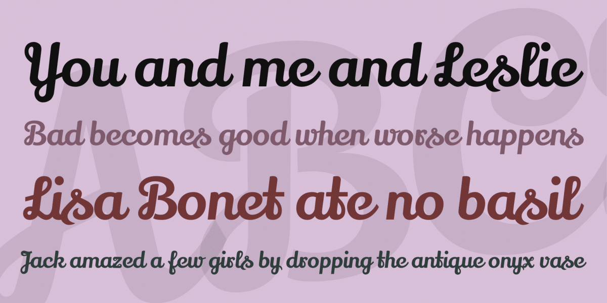 Lily Script One Font  2