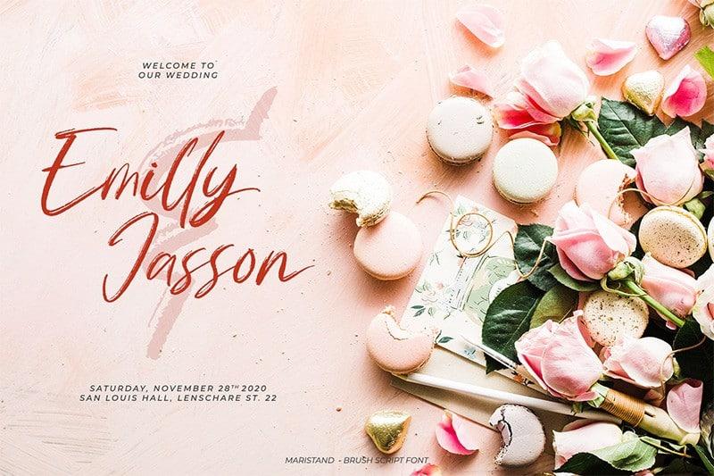 Maristand Brush Font 2