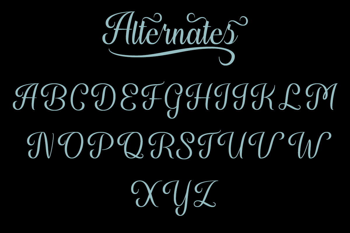 My Last Breath Font 6