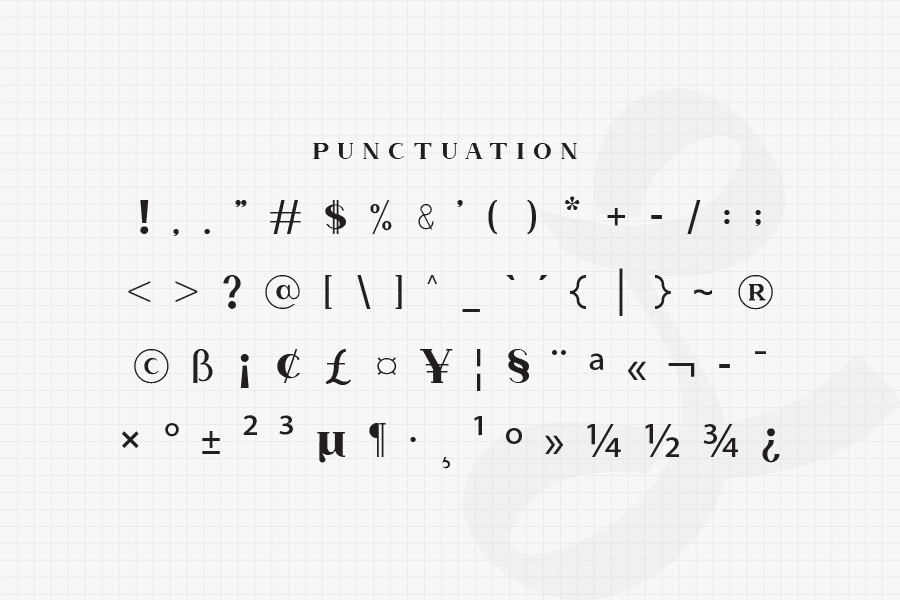 Nevada Bold Slab Serif Typeface  7