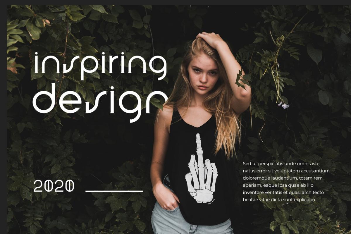 Nineland Geometric Serif Font 1