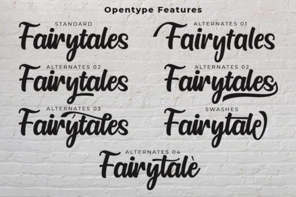 Northline Script Font 8