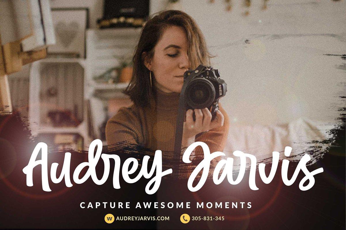 Outbreak Bold Handwritten Font  2