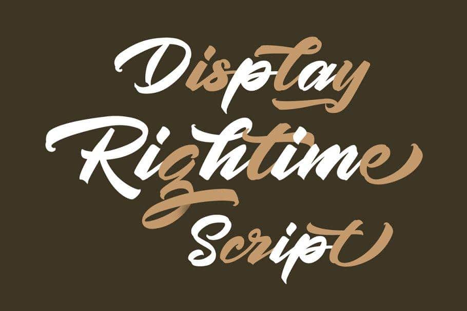 Pintenium Brush Font 1