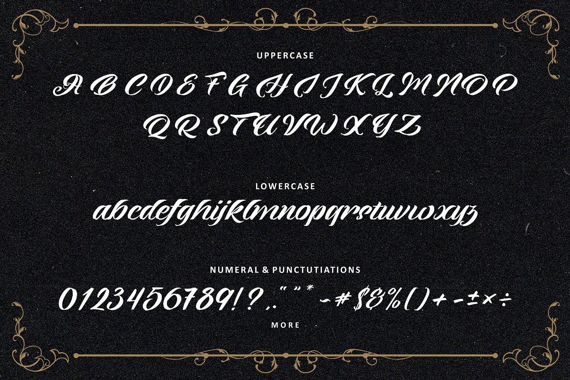 Pottery Crafting Script Font 12