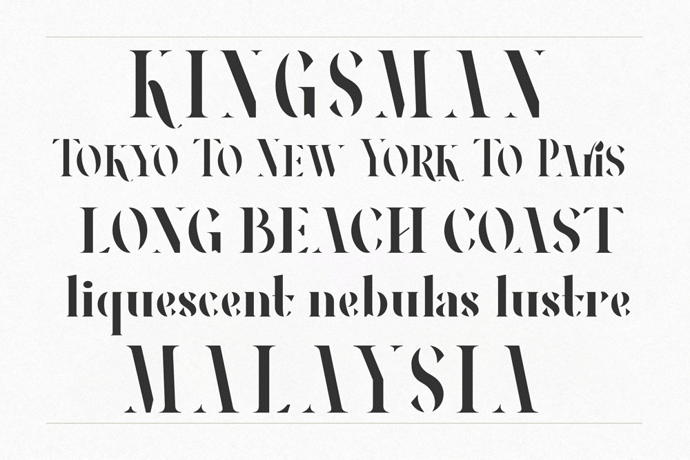 RONEOUS Serif Font 5