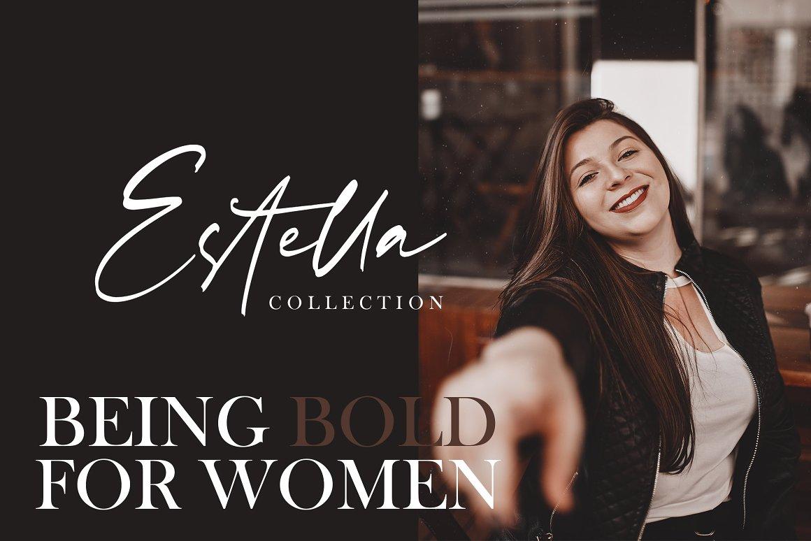 Rachelyne Modern Calligraphy Font 8