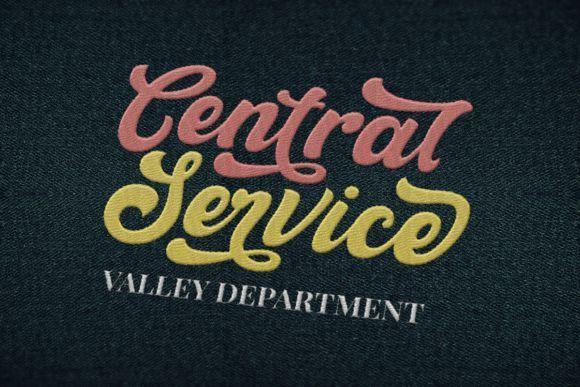 Retrow Mentho Retro Script Font 1