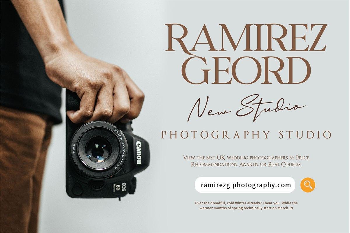 Riverflows Modern Serif Font 3