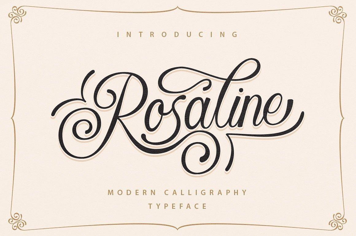 Rosaline Script Font Free