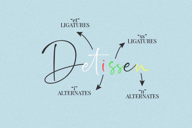 Rushtick Signature Font 1