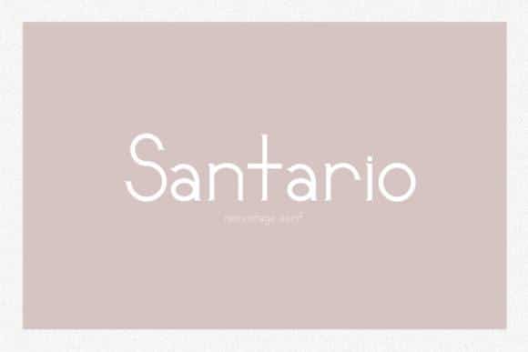Santario Font