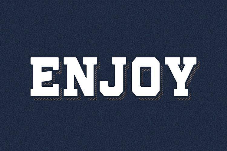 Stoneburg Typeface 2