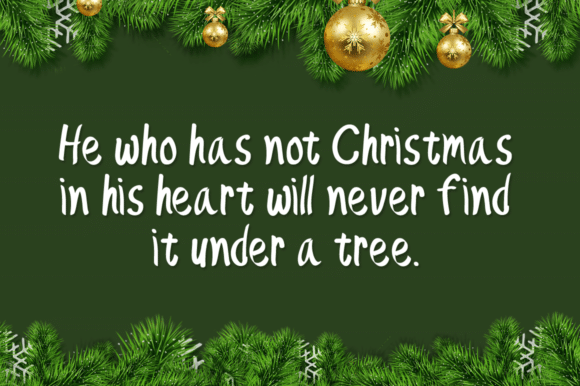 Sweet Christmas Font 2