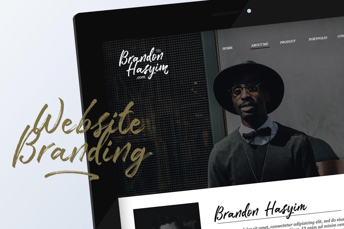 TakeEasy Brush Font  7