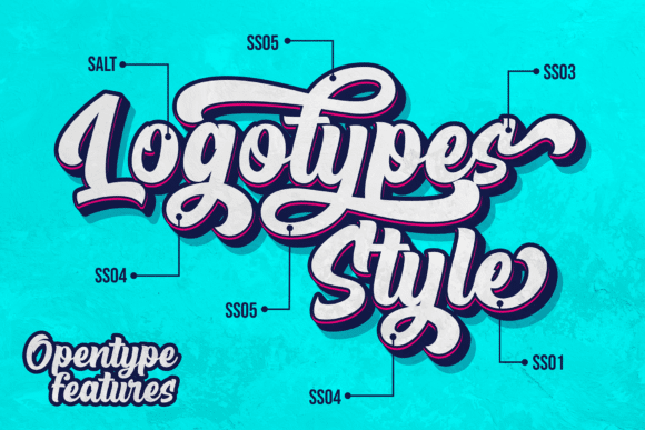 The Rughton Bold Script Font  2