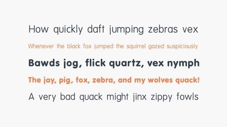 Vaga Round Bold Sans Font 1