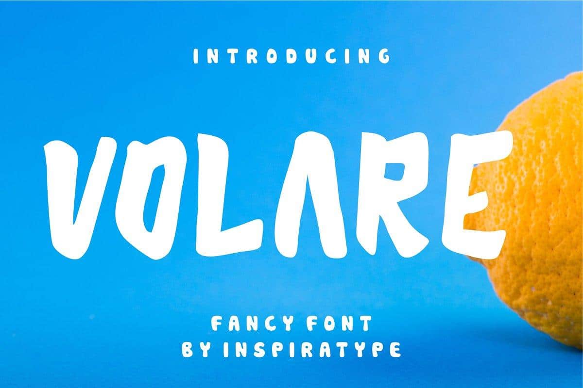 Volare Display Font