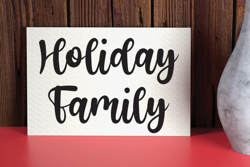 Winter Christmas Script Font 2