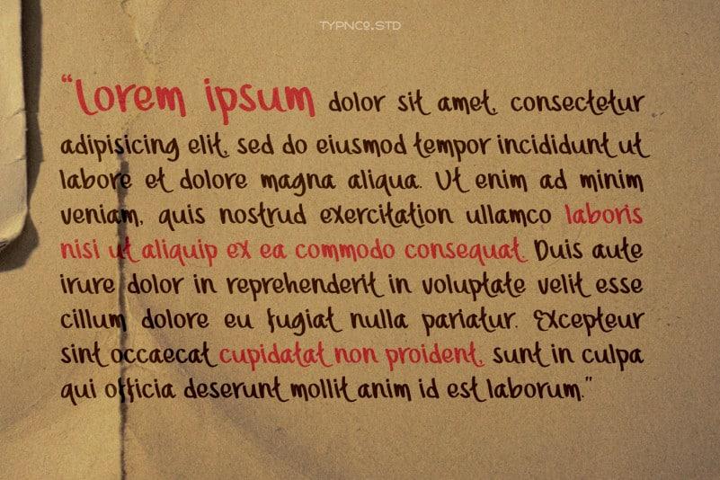 Xmarker Script Font 2