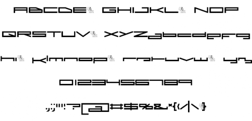 A.I. Rebellion Font 2