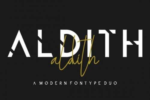 ALDITH Font Duo 1