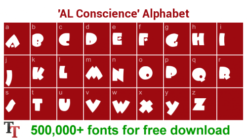 AL Conscience Font 1