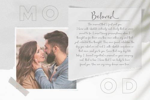 Adinda Melia Script Font 3