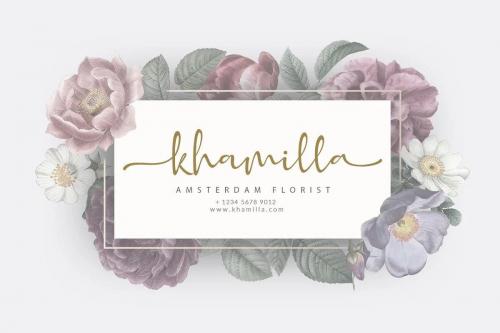 Adinda Melia Script Font 6