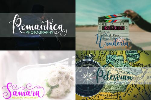 Adreena Script Font 5