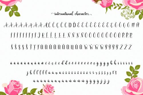 Adreena Script Font 7