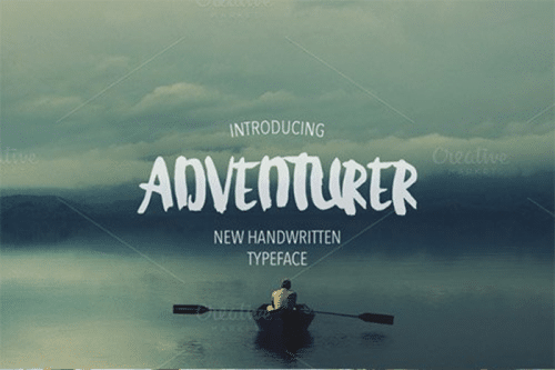 Adventurer Handwritten Font 1