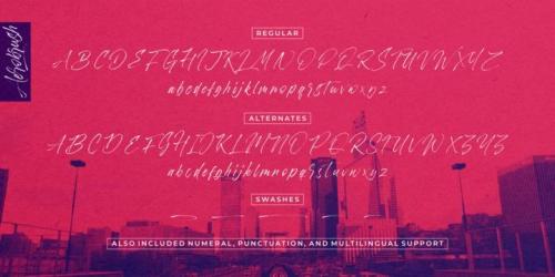 Aerobrush Brush Font 11