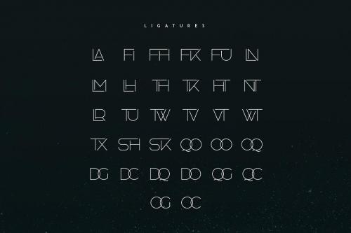 Agelast Display Family Font 11