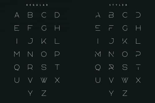 Agelast Display Family Font 9