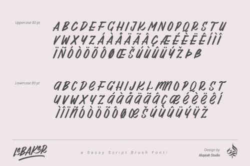 AL LeBaker Font 