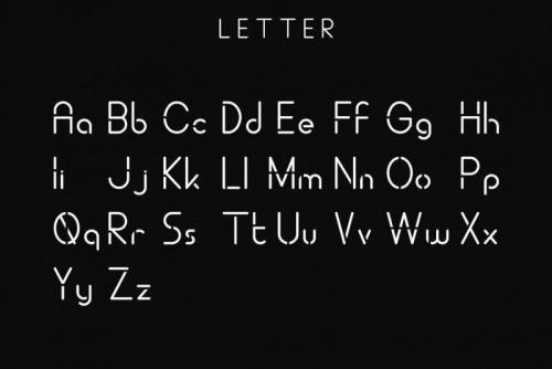 Aldora Futuristic Font  2