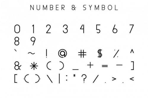 Aldora Futuristic Font  3