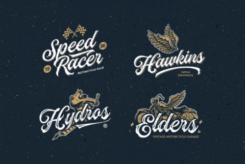 Alevantre Tattoo Bold Script Font 2
