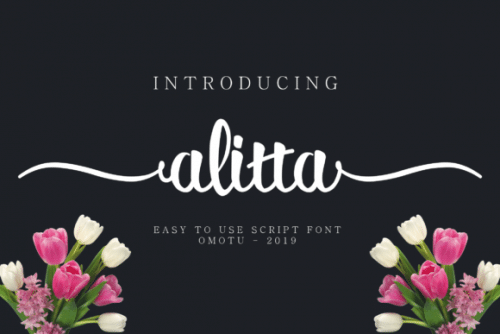 Alitta Font 1