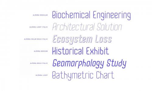 Alégra Sans Serif Font 3