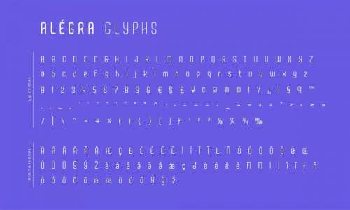 Alégra Sans Serif Font 4
