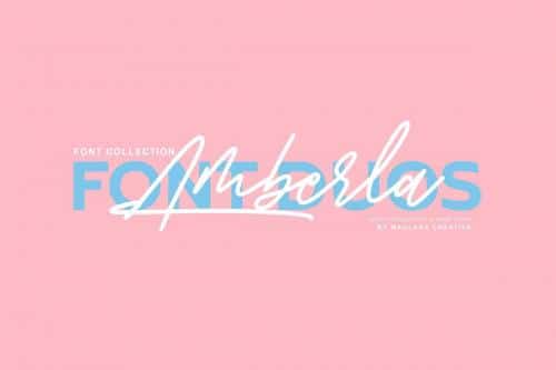 Amberla Signature Font