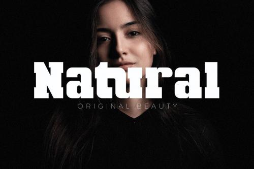Amoba Slab Serif Font 8